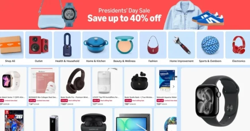 Amazon Launches 2026 President’s Day Sale Today