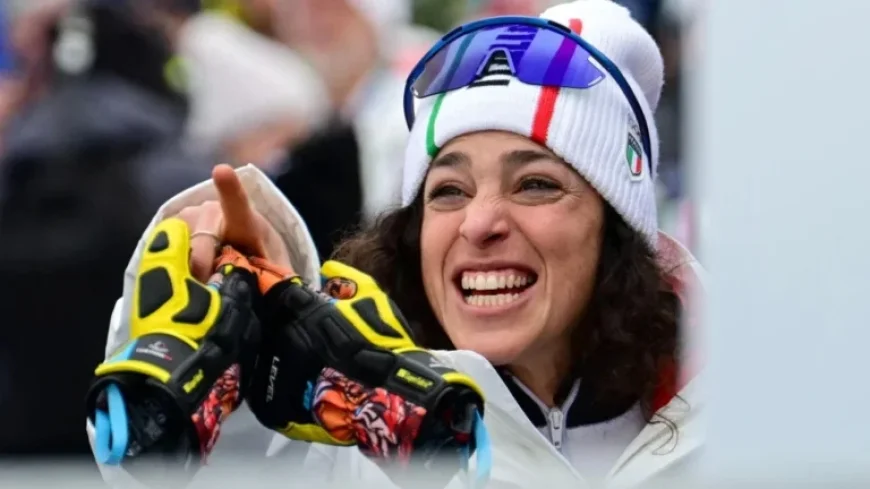 Brignone Wins Super-G Gold at 2026 Olympics with Mattarella in Attendance