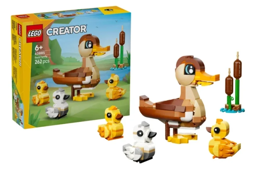 LEGO Unveils 40885 Duck Family Set