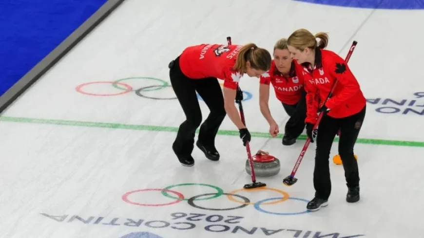Team Homan Dominates Denmark in Winter Olympics Opener