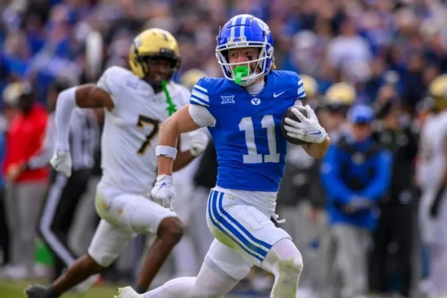 BYU Star Receiver Parker Kingston Charged with First-Degree Rape in Utah