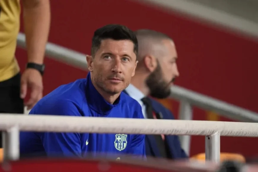 Robert Lewandowski Absent from Atlético vs Barcelona’s Copa del Rey Clash