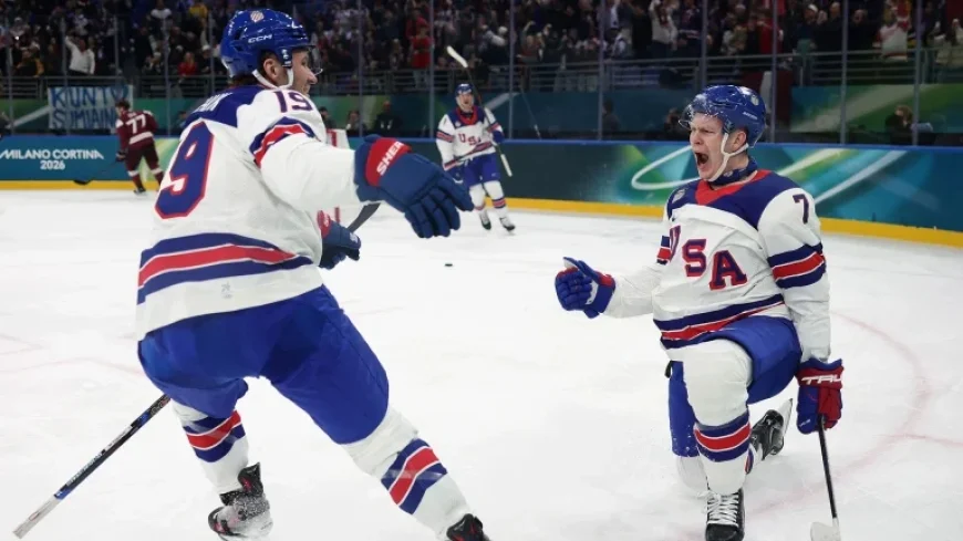 Auston Matthews Leads Team USA Against Latvia in Olympic Hockey Quest