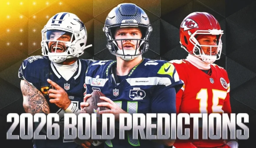 2026 NFL Predictions: Cowboys Star Earns MVP, Chiefs Stage a Comeback