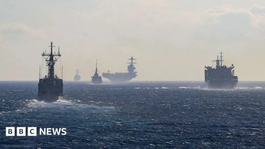 US Navy Ships Collide Near South America Coast