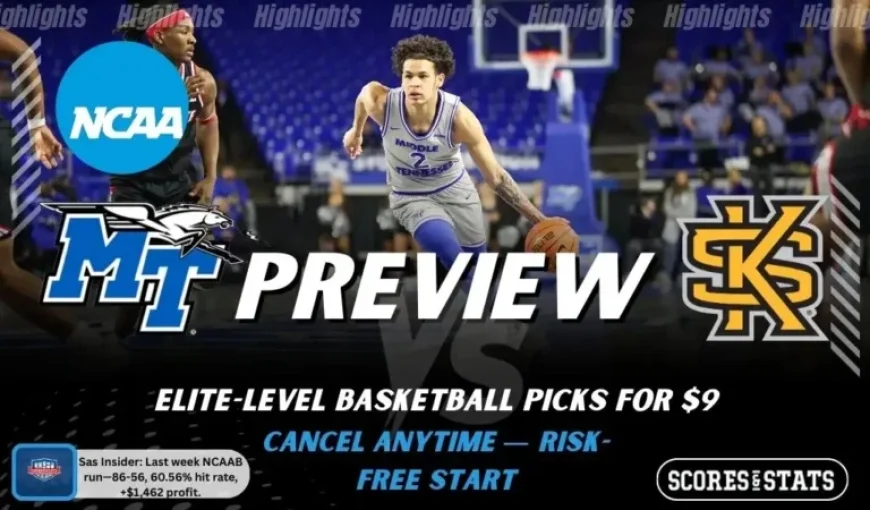 Middle Tennessee vs Kennesaw State: Expert Picks and Predictions February 12, 2026