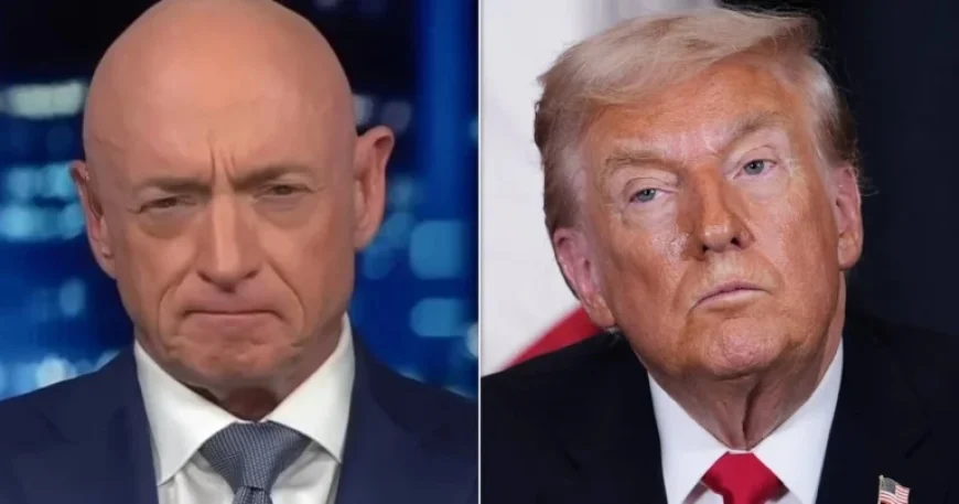 Mark Kelly Criticizes Trump as DOJ Fails to Indict Him