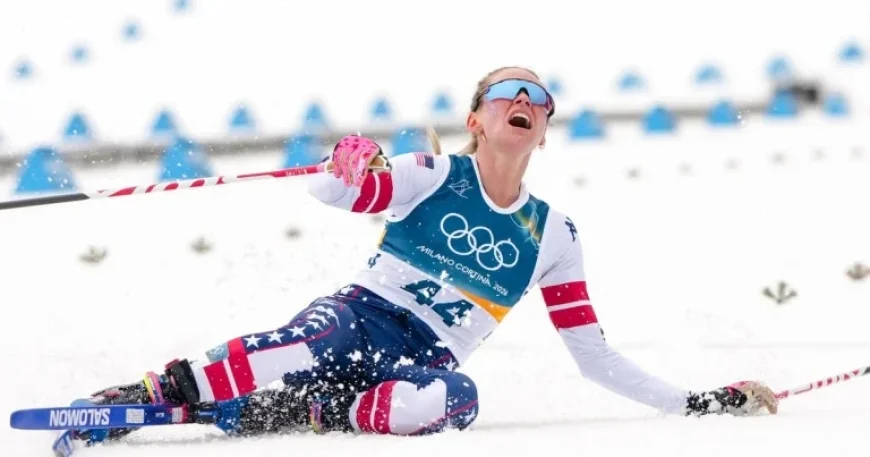 Jessie Diggins Wins Olympic Bronze, Pushes Beyond Limits in Painful Finish