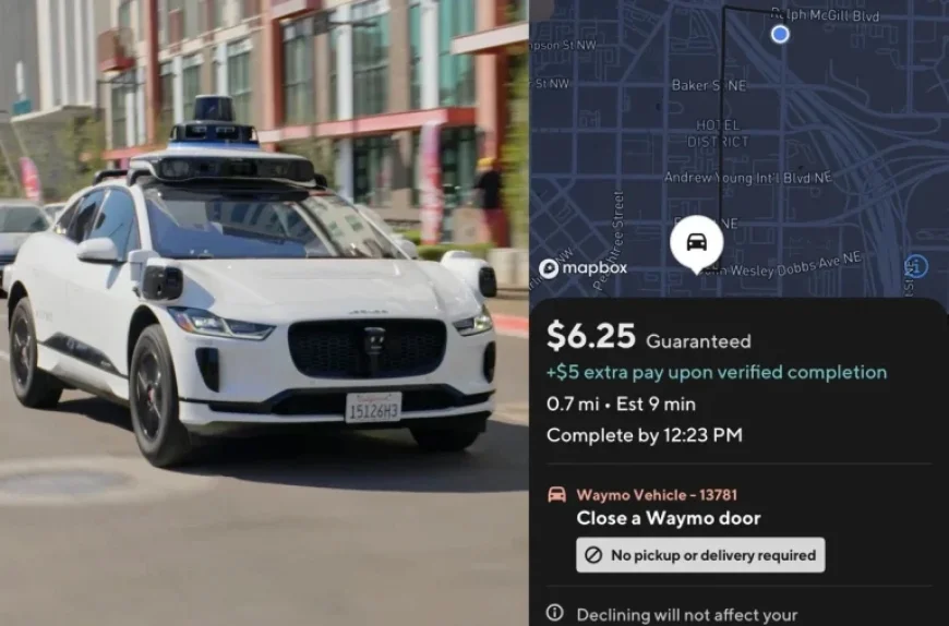 Waymo Enlists DoorDash Workers to Secure Self-Driving Car Doors