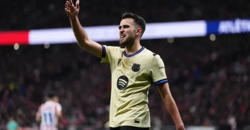 Eric Garcia Discusses Guiliano’s Tackle Amid Barcelona vs Atletico Red Card Dispute