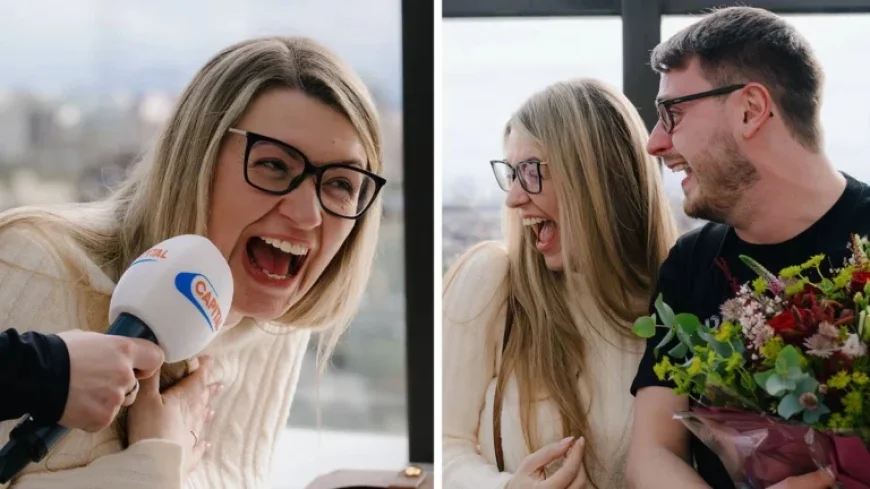 Tom Grennan Serenades Capital Radio’s Secret Fiancé Live