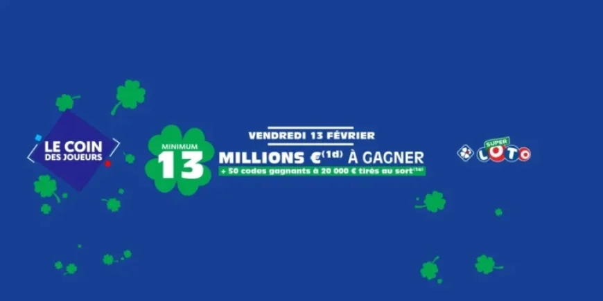 Win Minimum €13M in Friday the 13th Super LOTO® | FDJ®