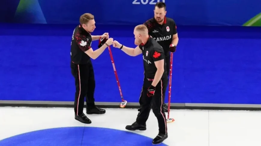 Brad Jacobs Shines in Canada’s Olympic Curling Victory