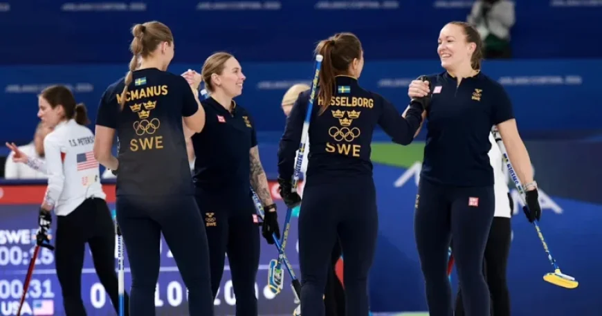 Sweden Defeats USA in Women’s Curling as 2026 Winter Olympics Begin
