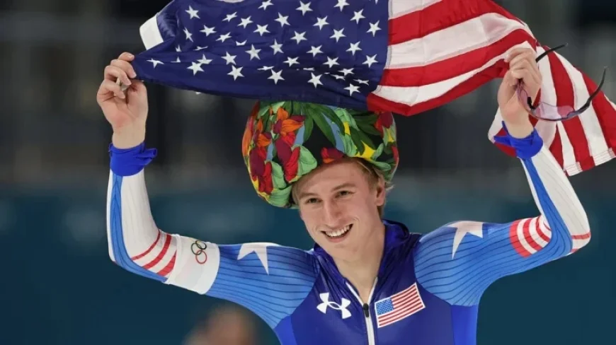 Speedskating Star’s Unique Hat Holds Surprising Significance