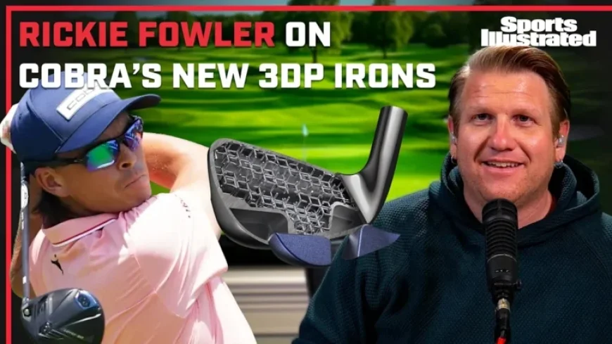 Rickie Fowler Showcases Unique 3D Printed Irons in Tournament Play
