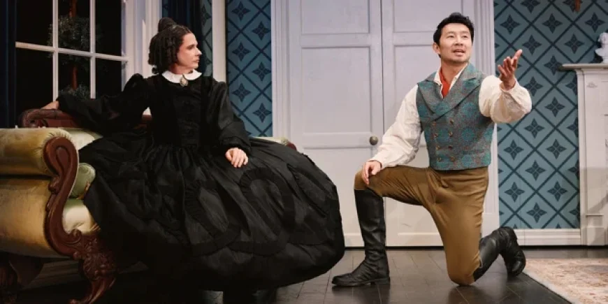 Simu Liu Shines in Broadway’s “Oh, Mary!” Performance