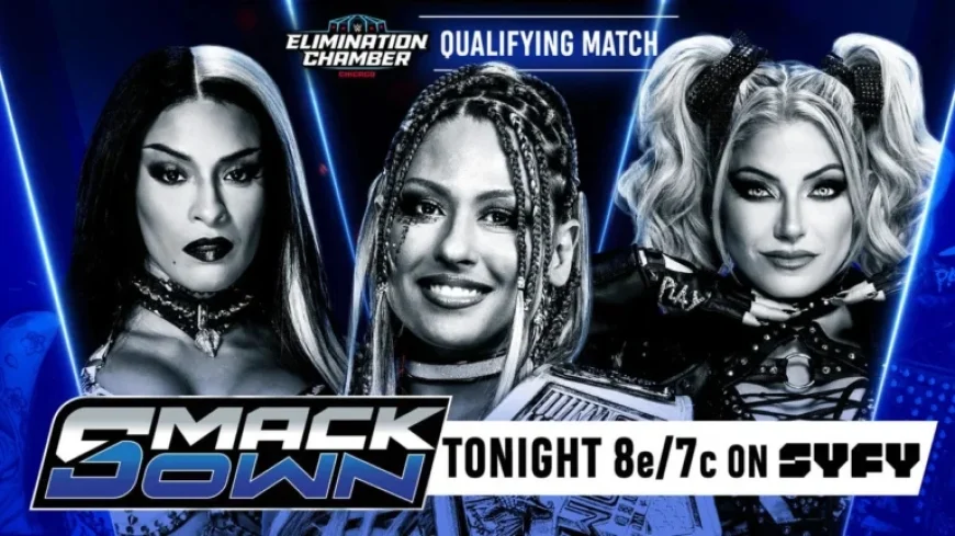 Alexa Bliss, Giulia, and Zelina Face Off in Women’s Elimination Chamber Qualifier