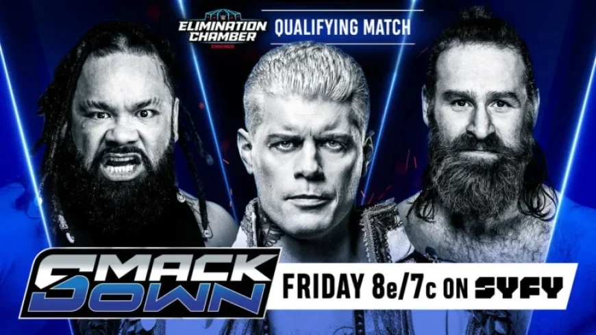 Cody Rhodes, Jacob Fatu, Sami Zayn Set for Elimination Chamber Qualifier