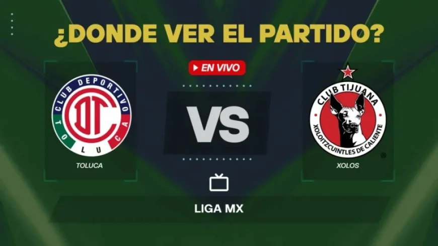 Toluca vs Xolos: How to Watch Live and Free in Liga MX