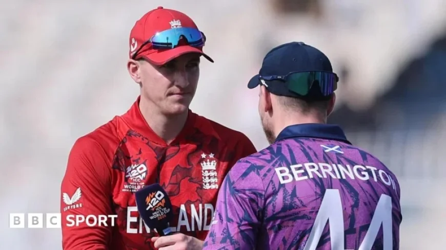ICC T20 World Cup 2026: England vs Scotland Live Score & Highlights