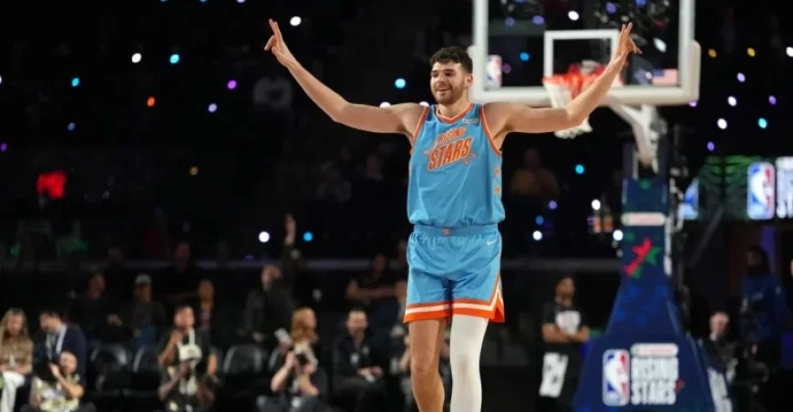 Clingan, Hansen Shine at NBA All-Star Rising Stars Challenge