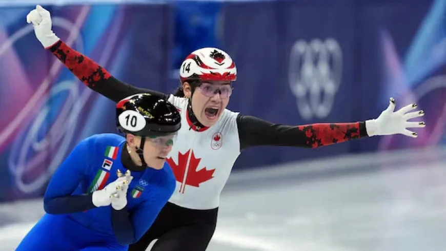 Courtney Sarault Wins Olympic Bronze, Inspires Young Fans and Her Mother