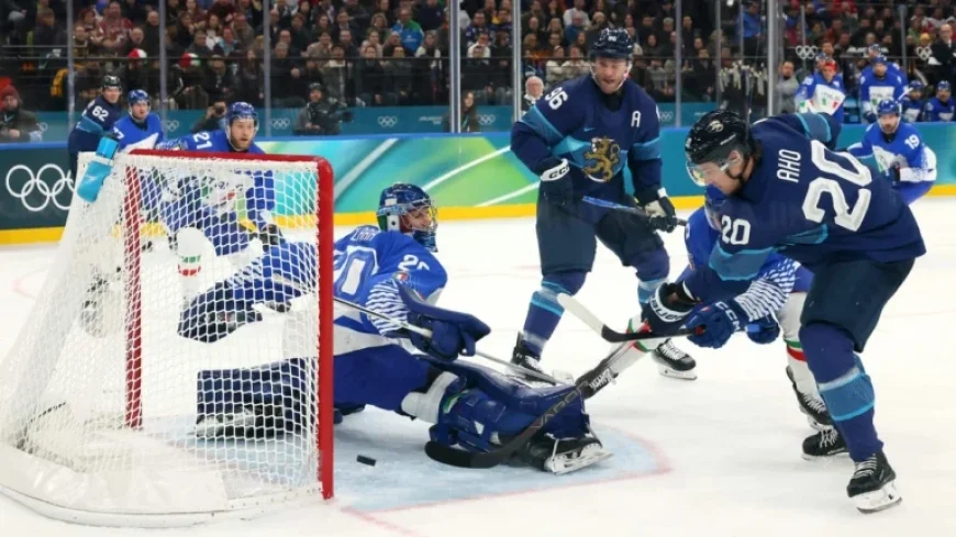 Finland Crushes Italy 11-0, Secures 2nd Place in Group B