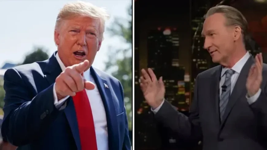 Donald Trump Criticizes Bill Maher, Calls White House Visit a Waste