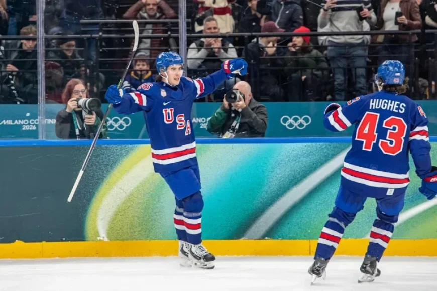 Team USA Overcomes Denmark Challenge in 2026 Winter Olympics Hockey
