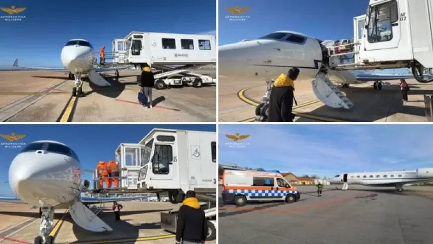 Cagliari’s Lifesaving Flights: Newborns Transferred to Milan and Rome