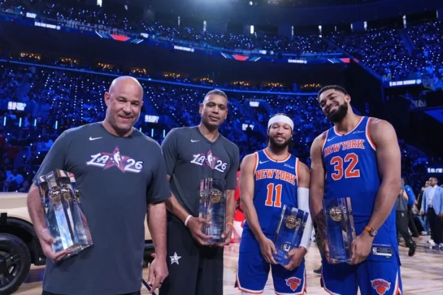 Jalen Brunson Leads Knicks to Victory in Shooting Stars Challenge