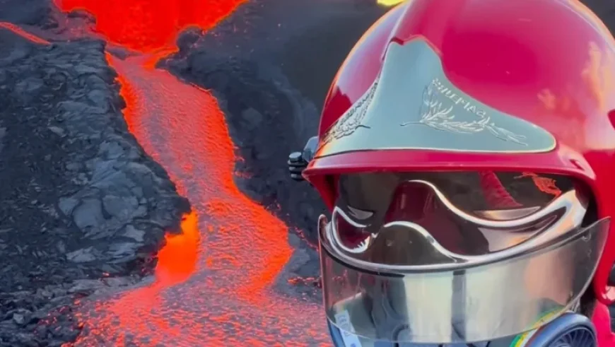 Videos of Piton de la Fournaise Eruption Captivate Global Audience