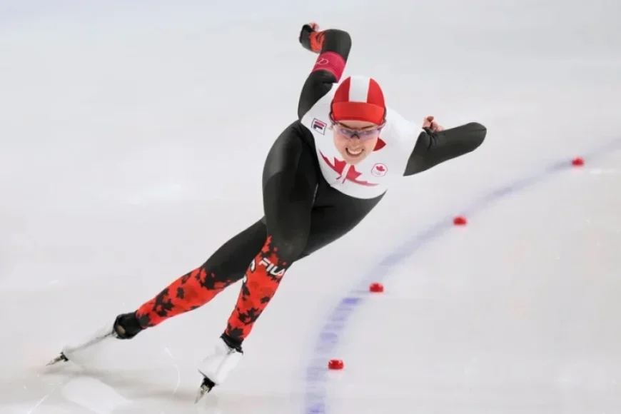 Béatrice Lamarche Secures 7th in 500m Long Track Race
