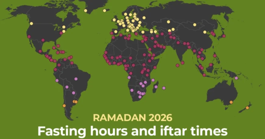 Ramadan 2026: Global Fasting, Suhoor, and Iftar Timings