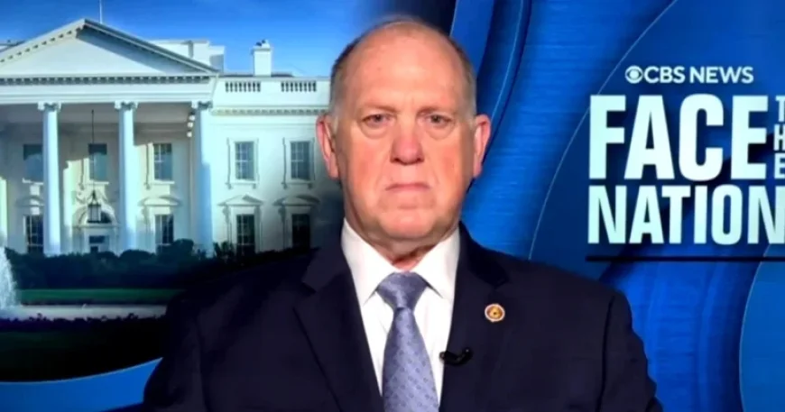 Tom Homan: ICE Officers Must Wear Masks for Protection