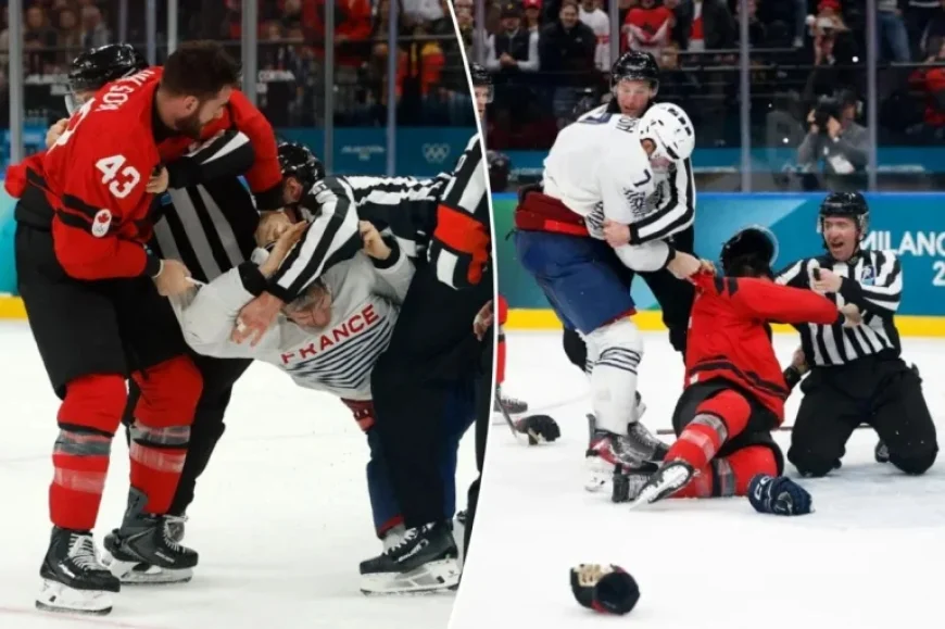 Canada’s Tom Wilson Ejected After Intense Olympic Fight Scene