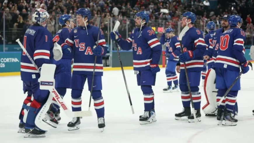 USA Men’s Hockey Battles Germany in Final Group-Stage Match