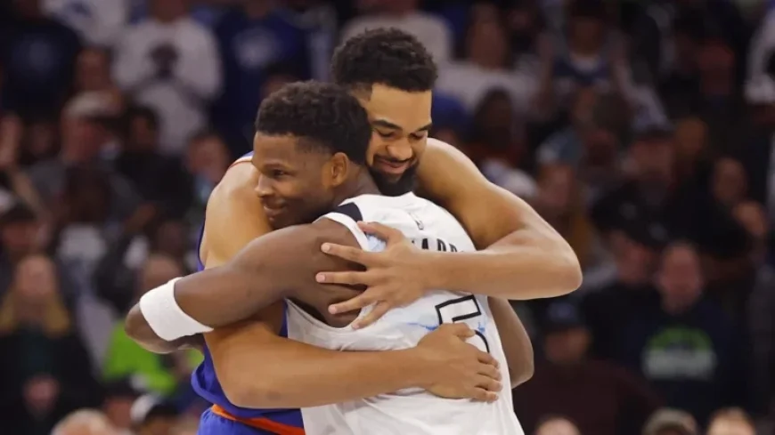 Anthony Edwards Urges Knicks to Defend Karl-Anthony Towns