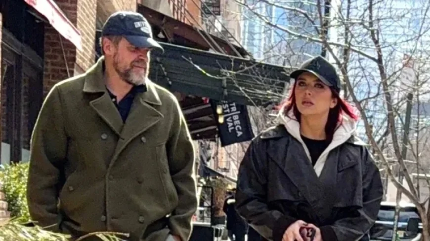 David Harbour Seen with Mystery Woman, Missing Maya Hawke’s Wedding