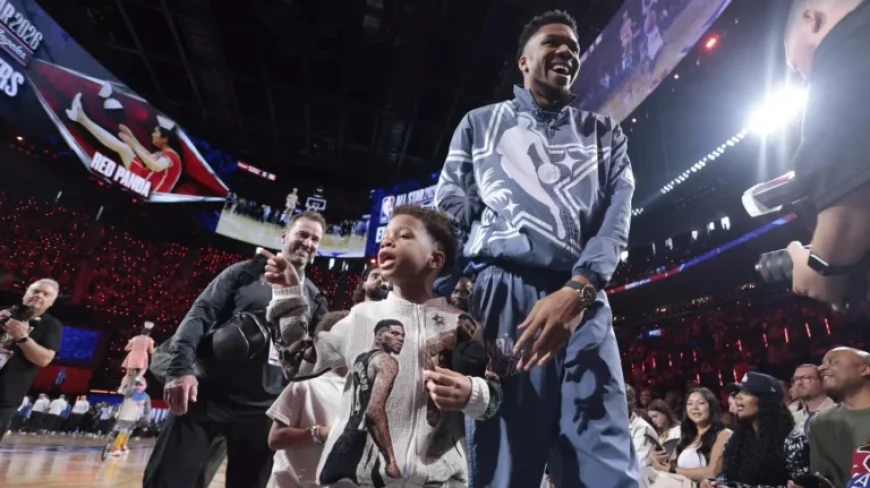 Giannis Inspires Son’s NBA Dreams, Aims to Dunk Against Wembanyama