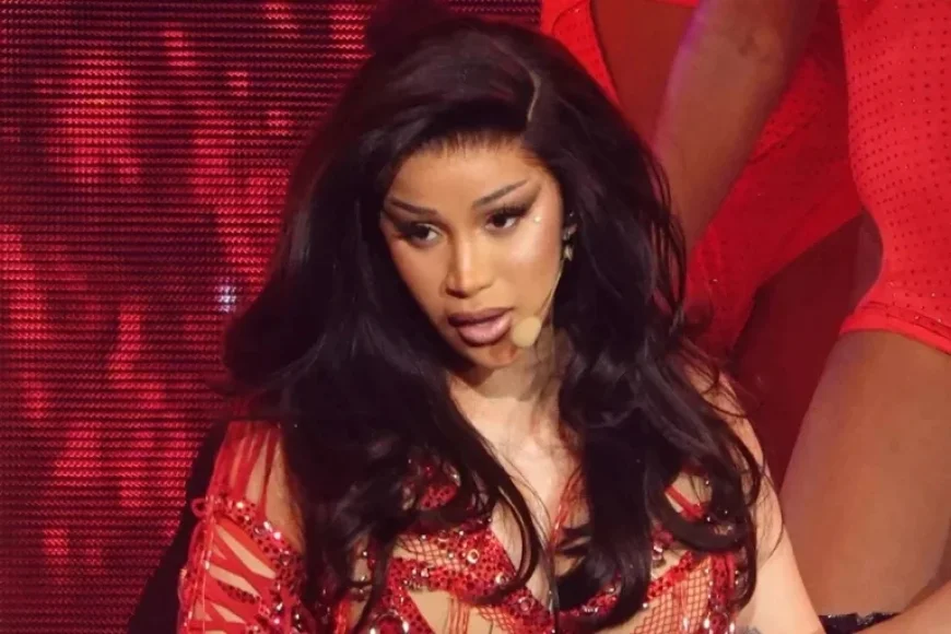 Cardi B Jokes About Chair Fall Blaming Government After Homeland Security Clash
