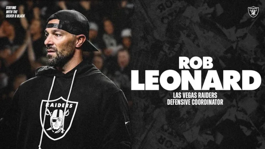 Raiders Appoint Rob Leonard as Defensive Coordinator