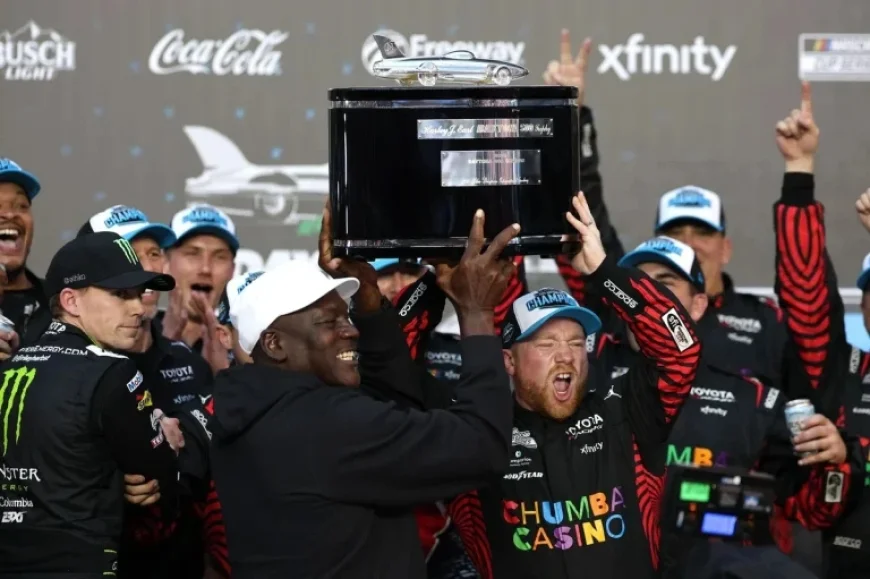 Tyler Reddick Claims Daytona 500 Victory for Michael Jordan in Intense Finish