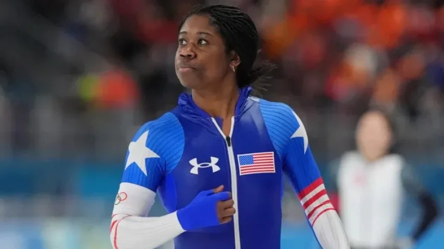 Erin Jackson Narrowly Misses Podium in Winter Olympics Speed Skating