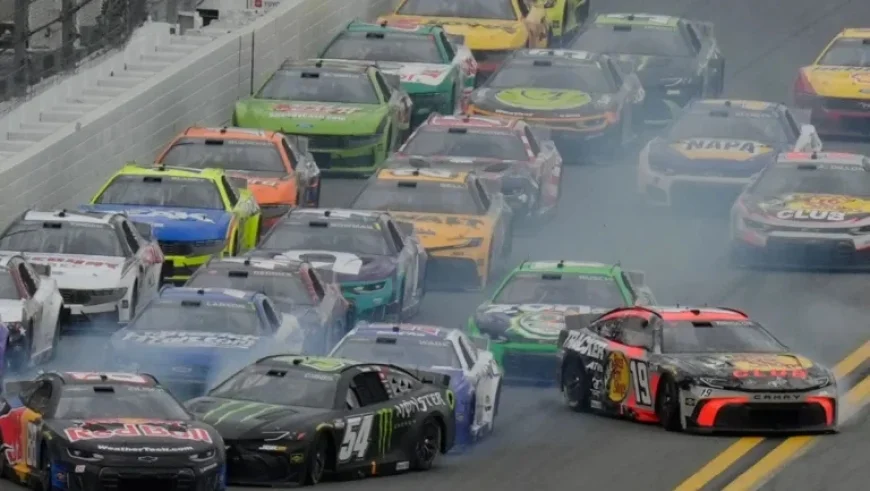 Massive Crash Cuts Daytona 500 Field by Half