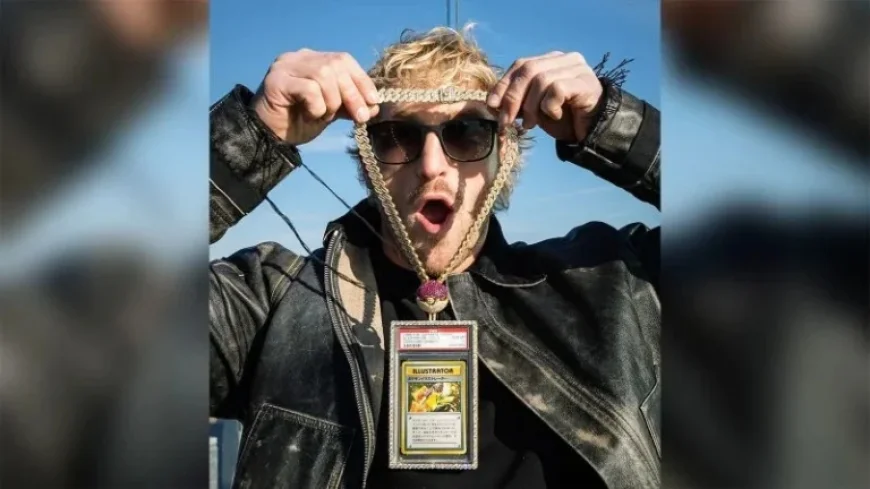 Logan Paul’s Rare Pokémon Card Sells for $16.5 Million with Bonus Necklace