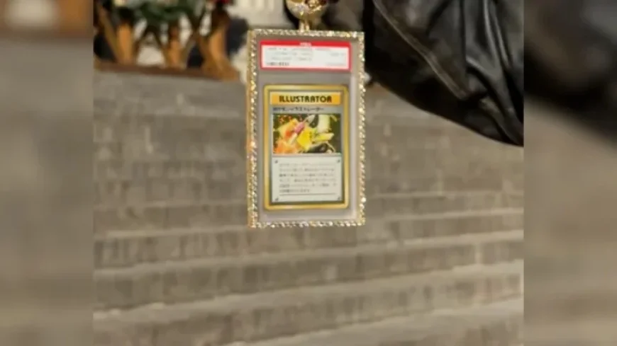 Logan Paul’s Pokémon Card Sells for $16.5 Million with Bonus Necklace