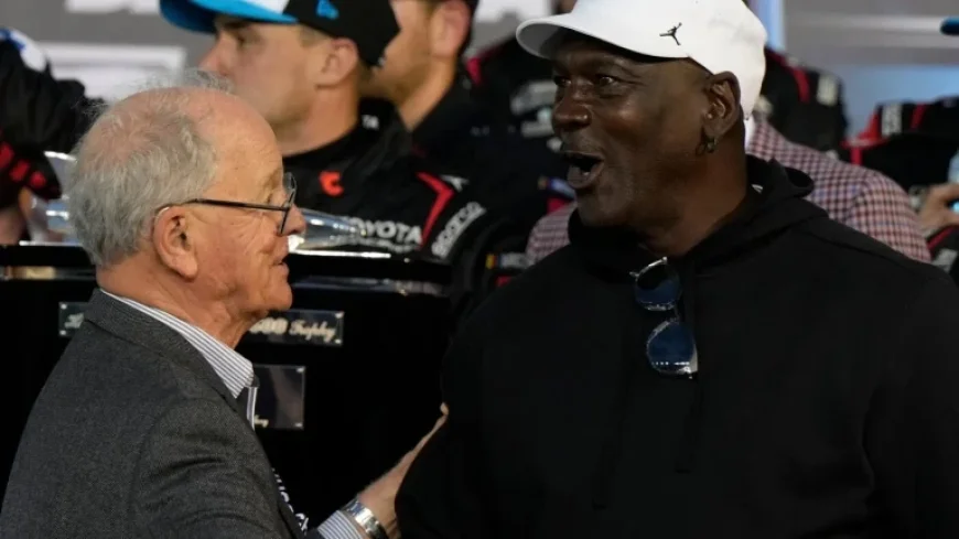 Michael Jordan, Six-Time NBA Champion, Wins Daytona 500