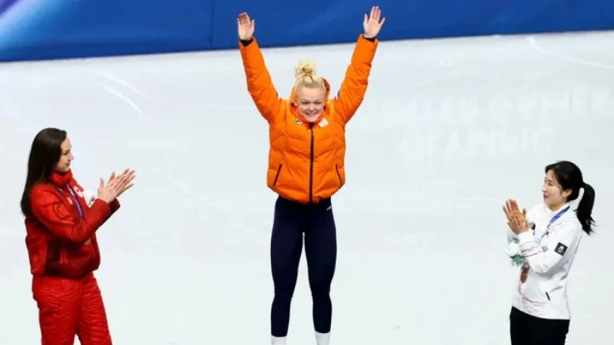 Velzeboer Claims Fourth Shorttrack Gold for Netherlands: ‘Unbelievable Achievement’